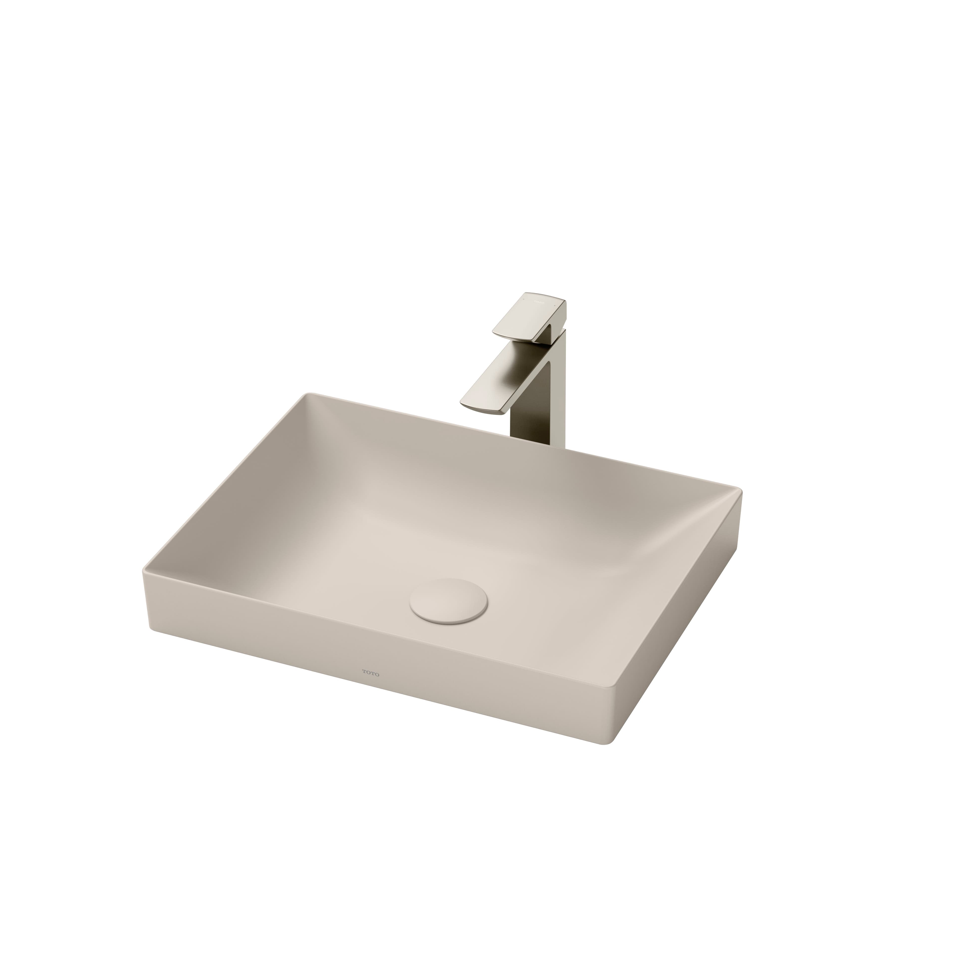Ảnh 5 sản phẩm Chậu Linear Ceram đặt trên bàn TOTO LT4715G19XW mã LT4715G19XW