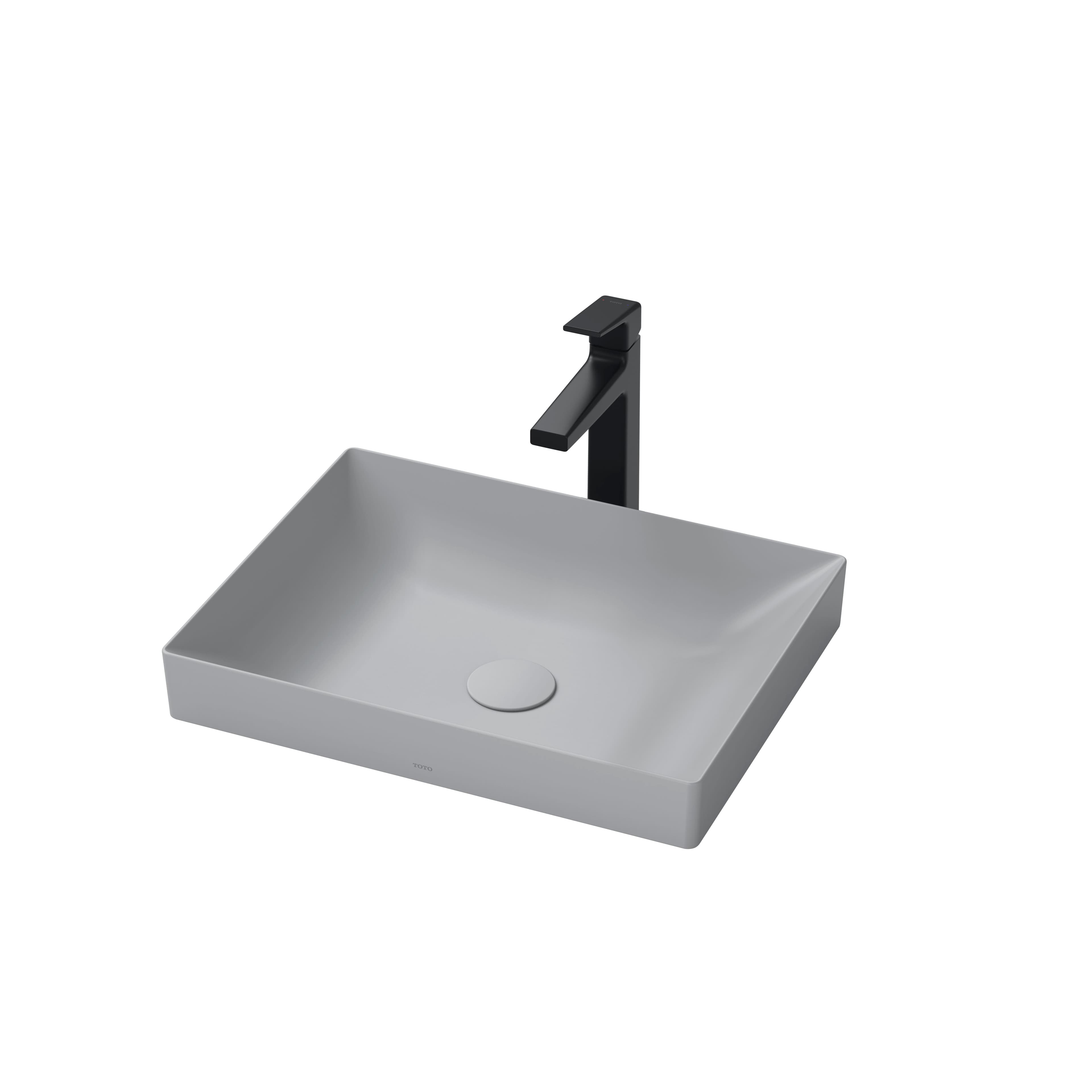 Ảnh 4 sản phẩm Chậu Linear Ceram đặt trên bàn TOTO LT4715G19XW mã LT4715G19XW