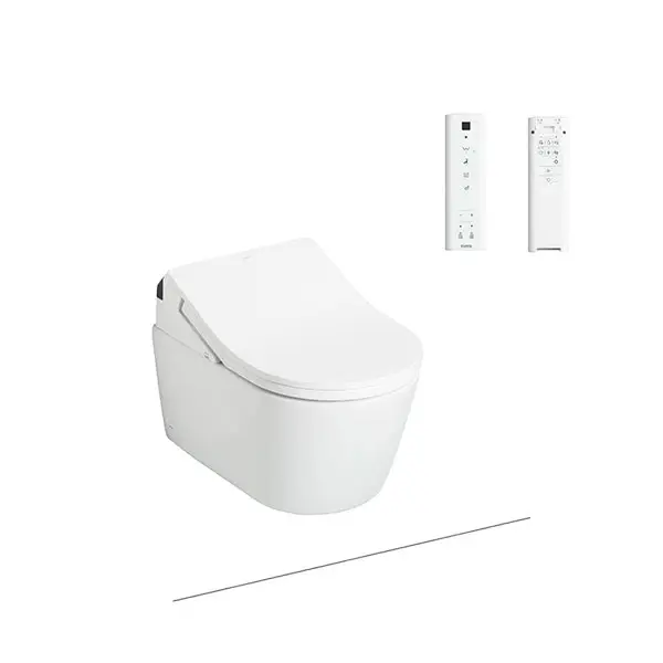 Sản phẩm Bàn cầu treo tường TOTO Bàn cầu treo tường dáng D + WASHLET RX (tự động xả) — CW542HME5U-TCF795C2Z-WH172AAT-MB175M mã CW542HME5U-TCF795C2Z-WH172AAT-MB175M vị trí 14