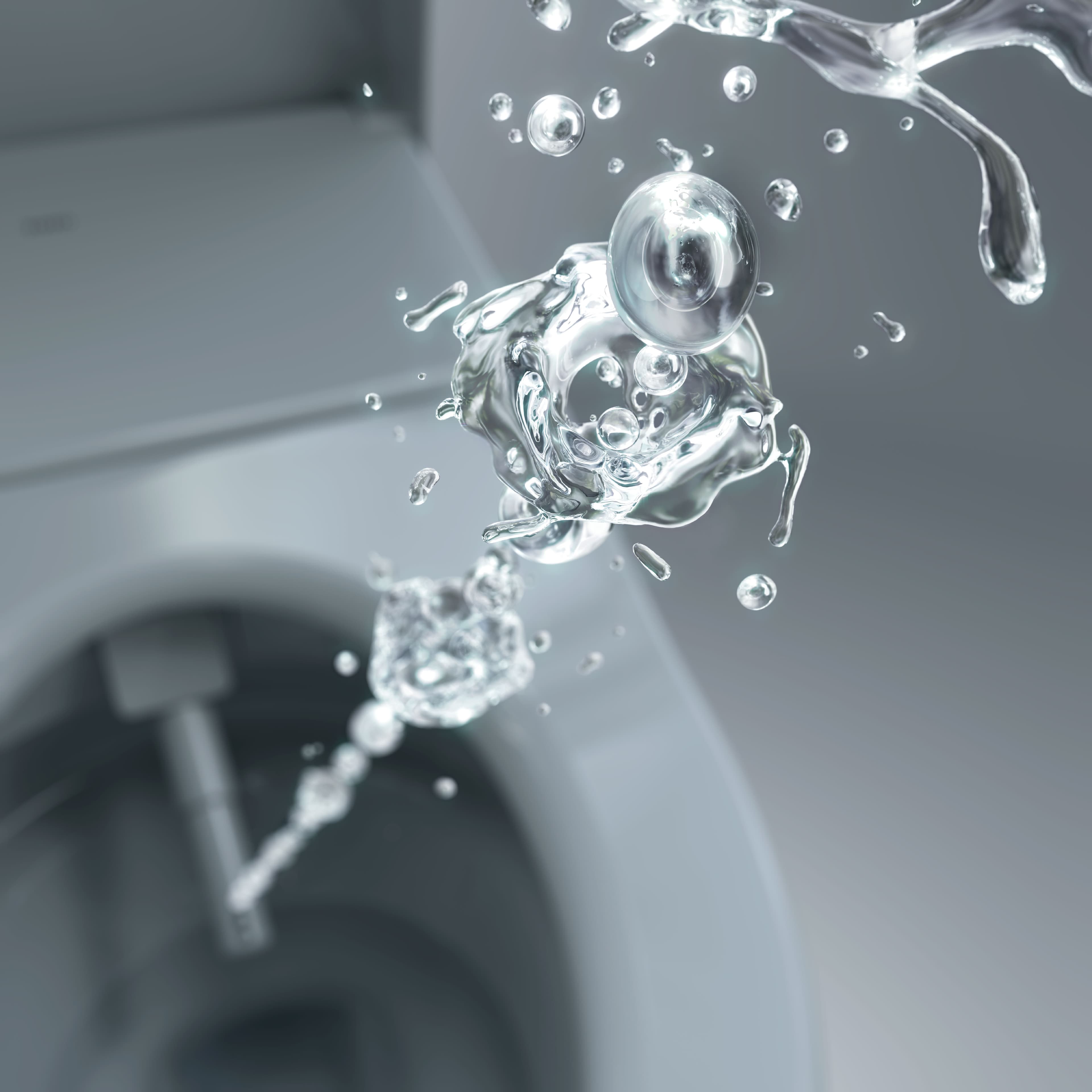Ảnh công nghệ AIR-IN WONDER WAVE của TOTO