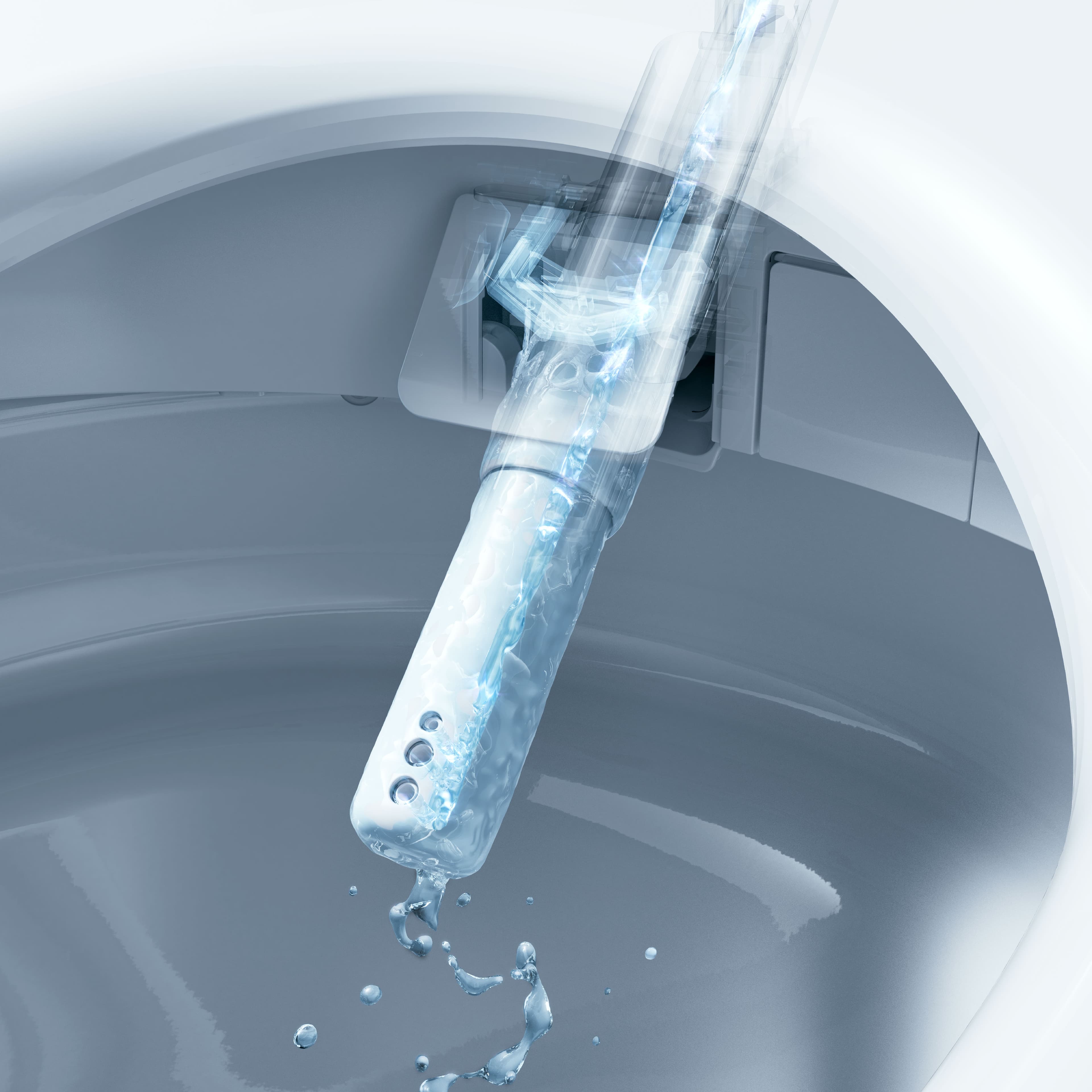 Ảnh công nghệ EWATER+ của TOTO