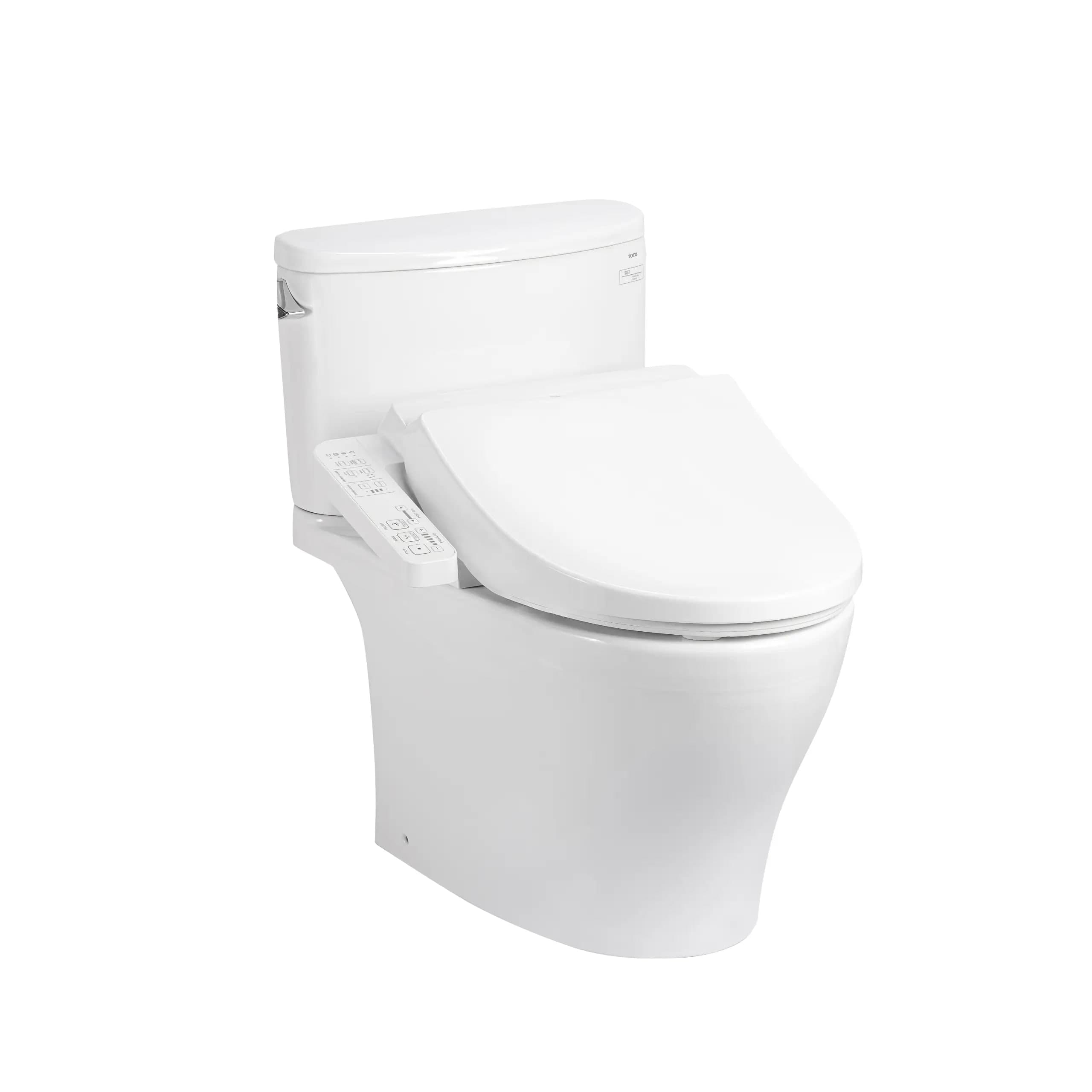 Bàn cầu hai khối kèm nắp rửa điện tử WASHLET dòng C2 cơ bản TCF23710AAA TOTO CS767RW18