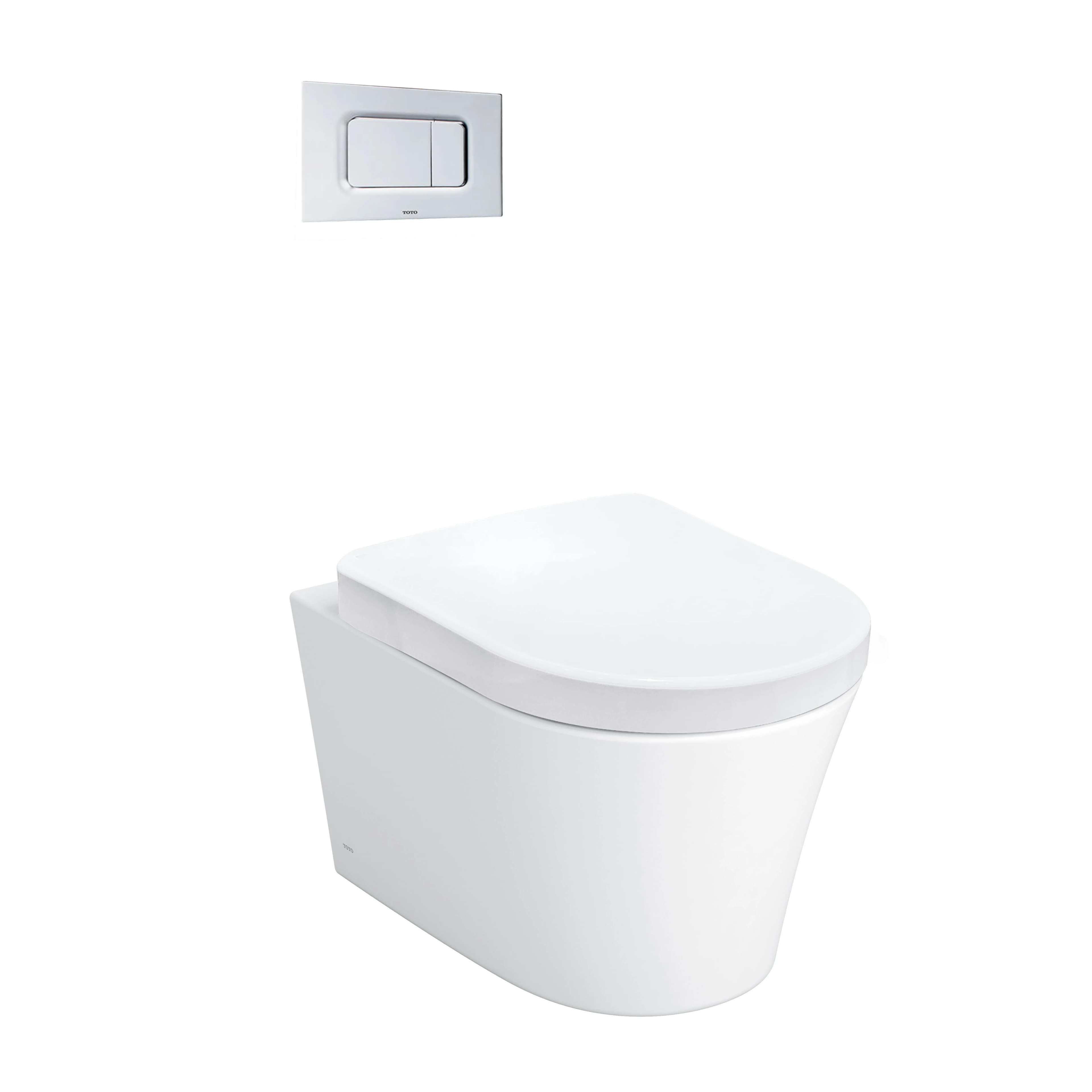 TOTO CW553-TC384CVK-WH172A-MB170P#SS - Bàn cầu treo tường kèm nắp đóng êm TC384CVK