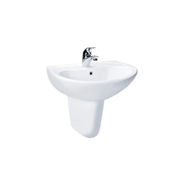 Ảnh 1 của Chậu rửa mặt chân lửng TOTO LHT240CS