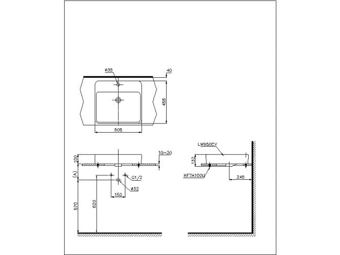 Ảnh 3 sản phẩm Chậu đặt trên bàn TOTO LT950CXW mã LT950CXW