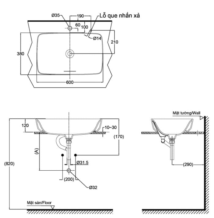 Ảnh 3 sản phẩm Chậu đá cẩm thạch nhân tạo đặt bàn TOTO PJS06WEMW mã PJS06WEMW