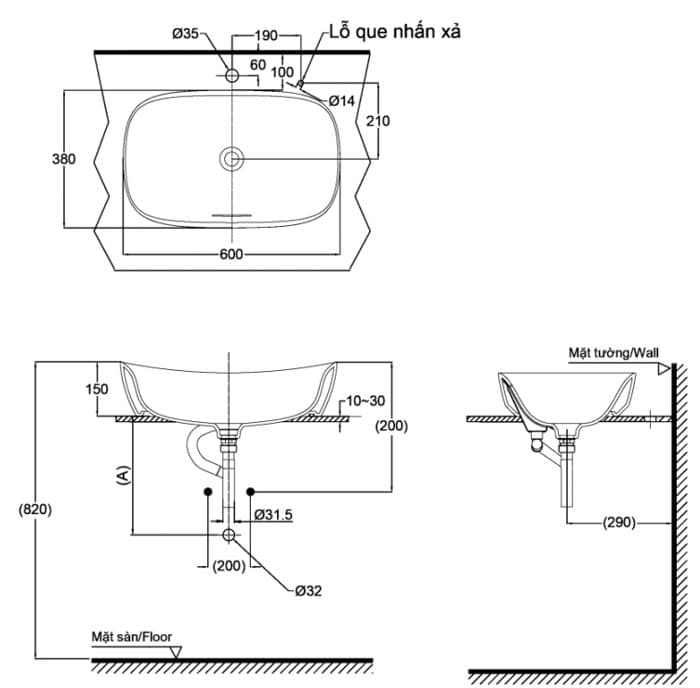 Ảnh 3 sản phẩm Chậu đặt bàn đá cẩm thạch nhân tạo TOTO PJS07WEMW mã PJS07WEMW