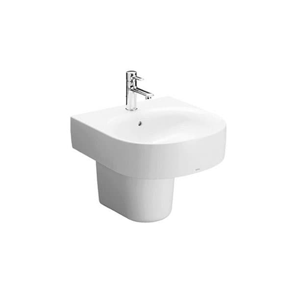 Sản phẩm Lavabo rửa mặt chân lửng LHT766CRXW TOTO LHT766CRXW mã LHT766CRXW vị trí 7