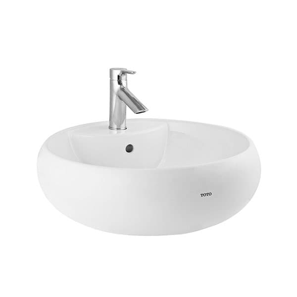 Sản phẩm Chậu rửa lavabo cao cấp LT367CR hình tròn TOTO LT367CRXW mã LT367CRXW vị trí 12