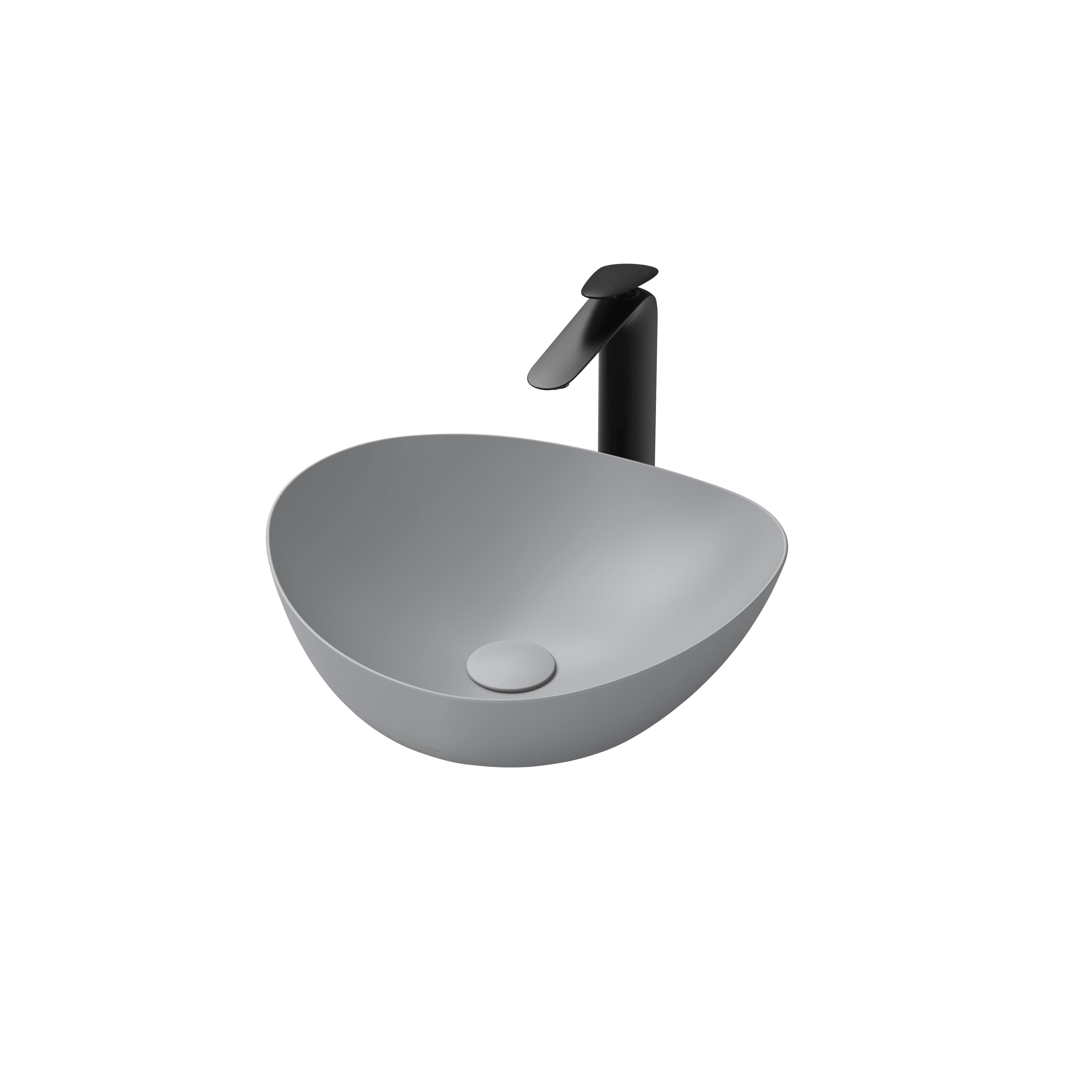 Ảnh 5 sản phẩm Chậu đặt bàn vành mỏng Linear Ceram TOTO LT4704G19XW mã LT4704G19XW