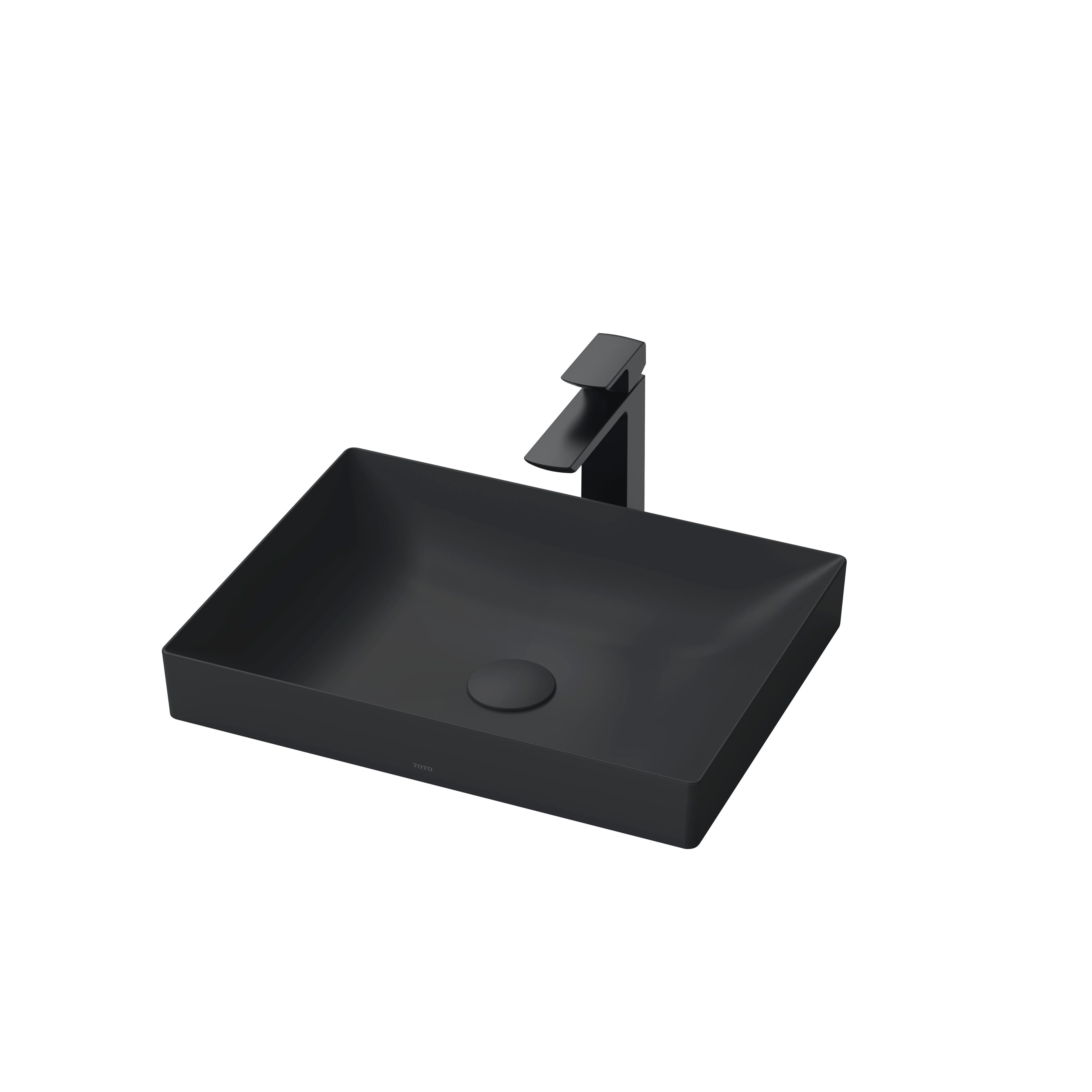Ảnh 2 sản phẩm Chậu đặt bàn vành mỏng Linear Ceram TOTO LT4715G17XW mã LT4715G17XW