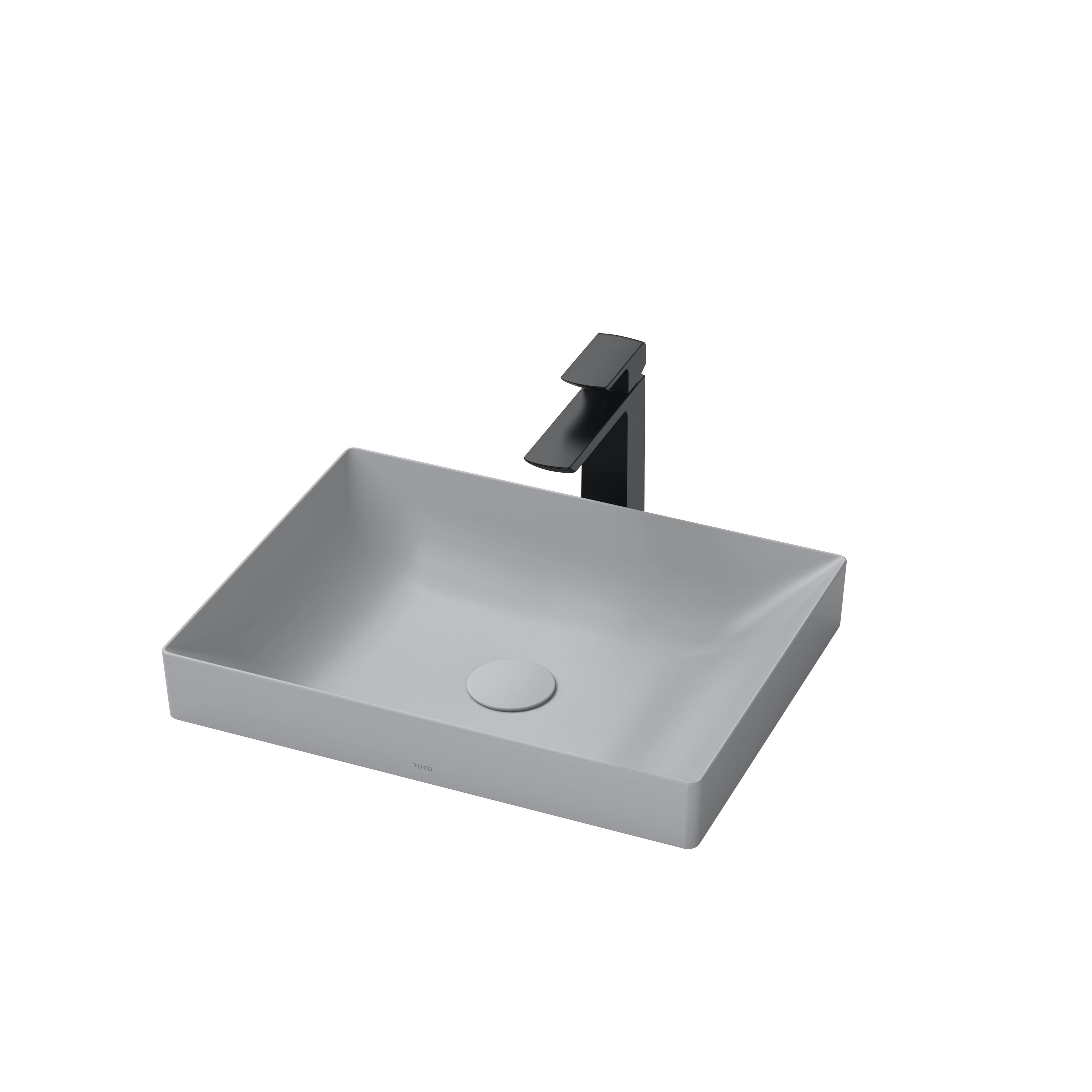 Ảnh 4 sản phẩm Chậu đặt bàn vành mỏng Linear Ceram TOTO LT4715G17XW mã LT4715G17XW