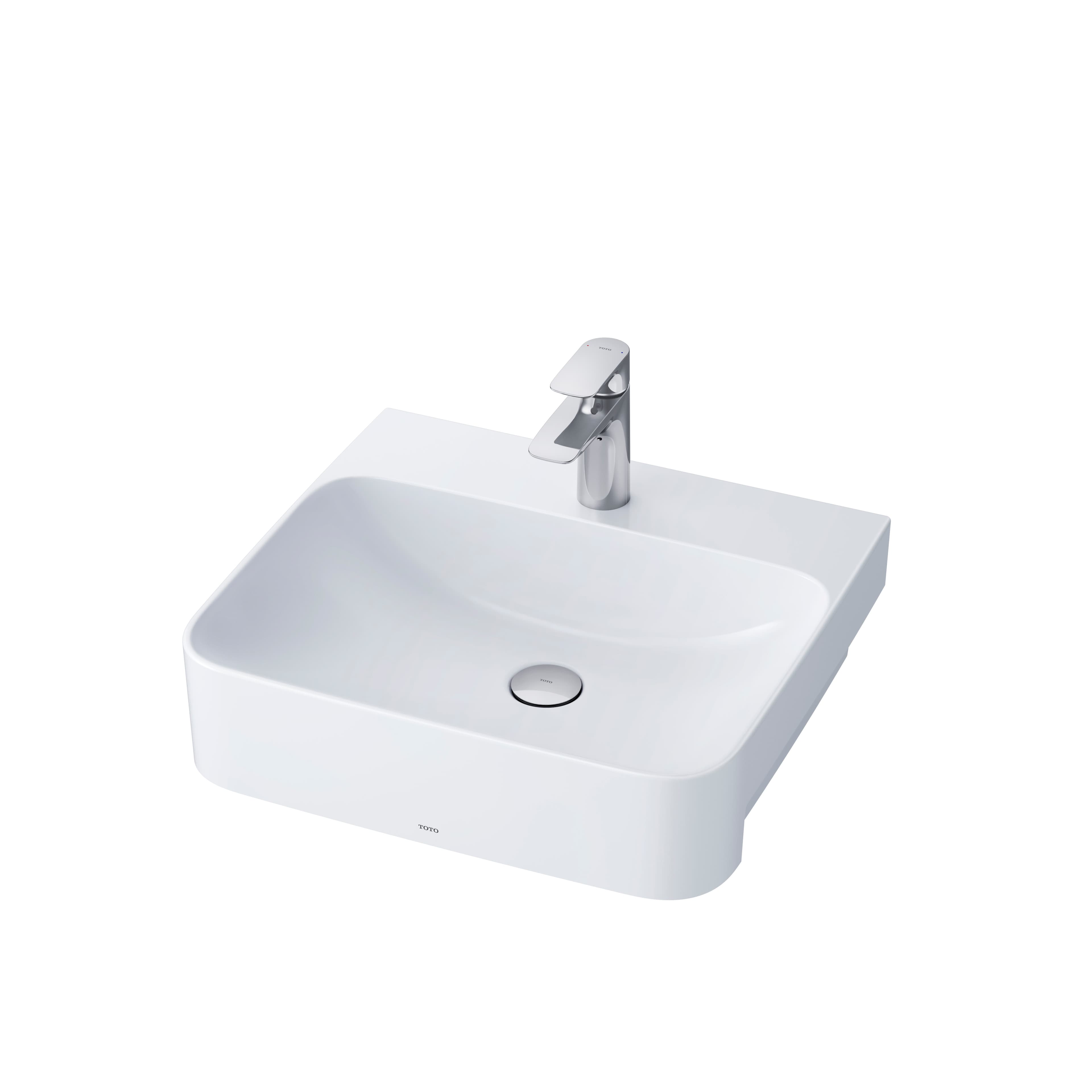 Sản phẩm Chậu bán âm bàn TOTO LW1315CBVNXW mã LW1315CBVNXW vị trí 2