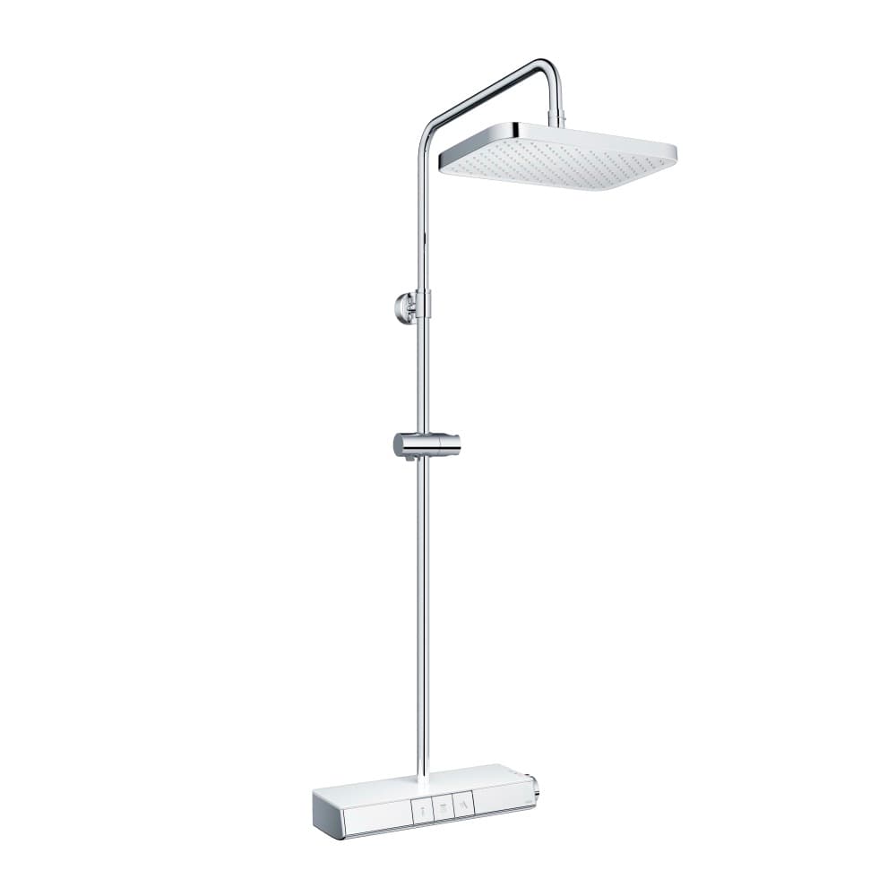 Ảnh 1 của Sen cây nhiệt độ kèm vòi xả bồn dòng L Bát sen dáng vuông 1 — TBW12400V